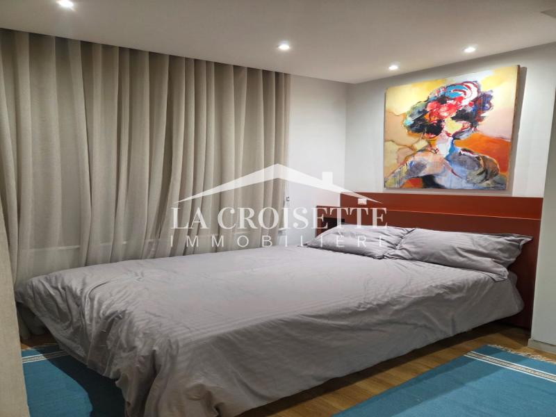 Appartement meublé S+2 avec piscine à La Marsa